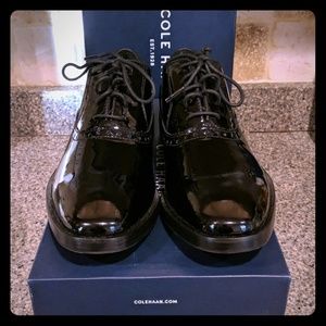 Mens Shoes Patent Leather Cole Haan Grand Plain